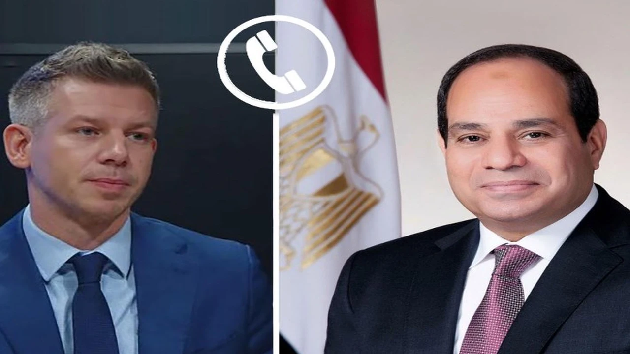 السيسي يبحث مع بيتر ماچار تعزيز العلاقات الثنائية والتشاور السياسي بين مصر والمجر